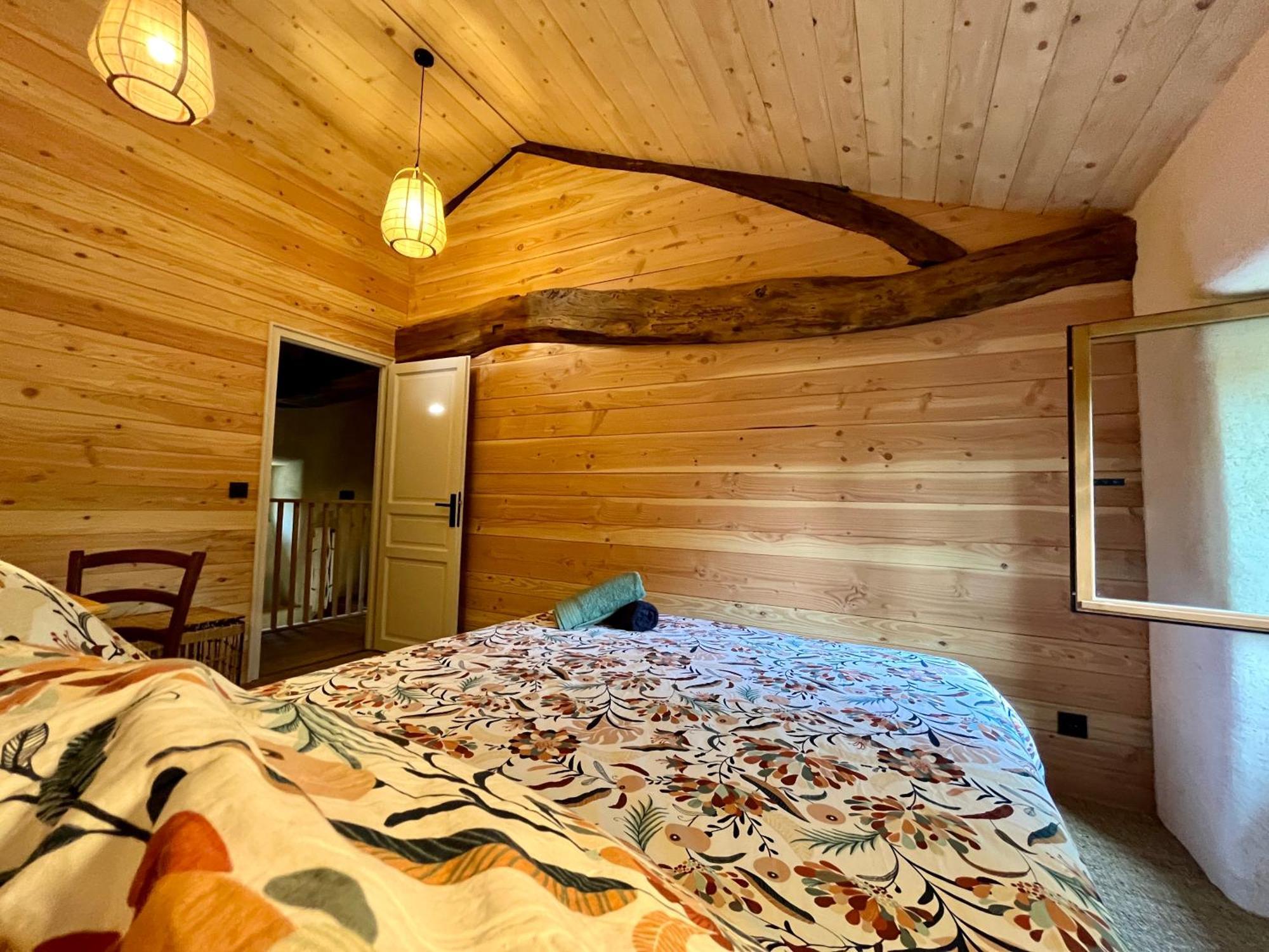 Parenthese En Foret - Lodge Baliveau Le Bez  Extérieur photo